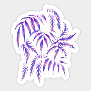 Brooklyn Forest - Purple Sticker